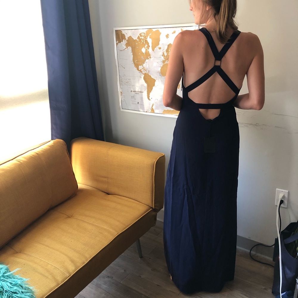 Stunning Navy Cocktail Dress